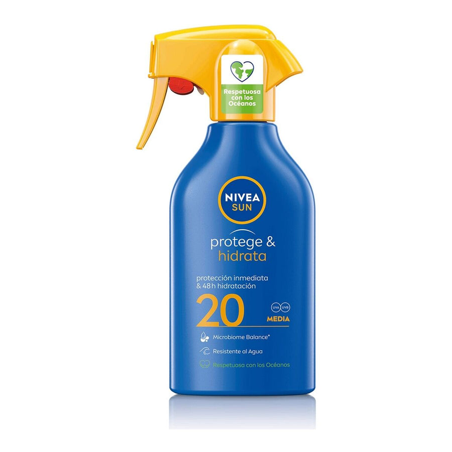 Spray Protetor Solar Nivea Sun Bronzeador Spf 20 (270 ml)