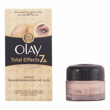 Creme Antienvelhecimento para o Contorno de Olhos Total Effects Olay 4015400987765 (15 ml) 15 ml