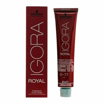 Tinta Permanente Igora Royal Schwarzkopf Igora Royal 0-77 60 ml