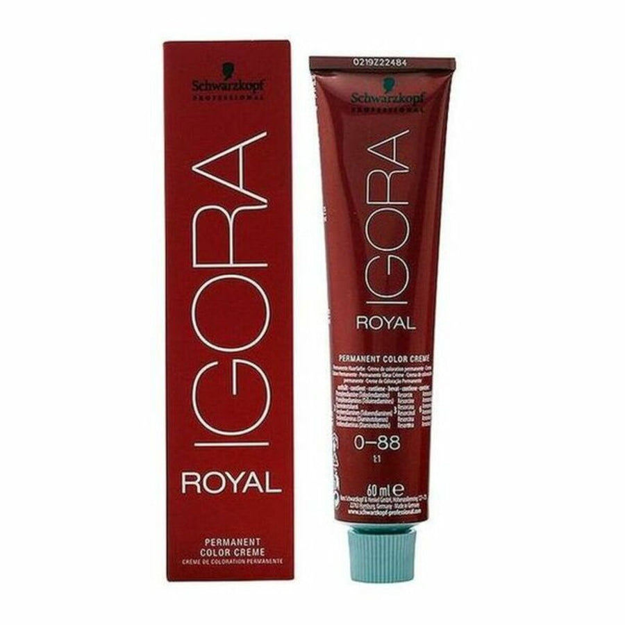 Permanent Dye Igora Royal Schwarzkopf 0-88 (60 ml)