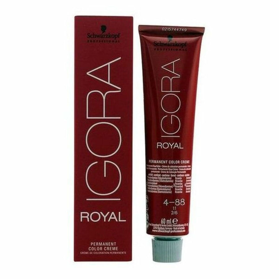 Permanent Dye Igora Royal Schwarzkopf 4-88 (60 ml)