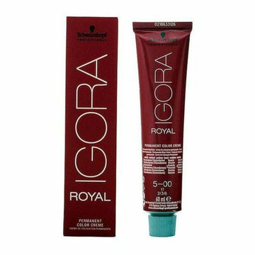 Tinta Permanente Igora Royal Schwarzkopf 5-00 (60 ml)