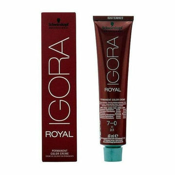 Permanent Dye Igora Royal Schwarzkopf 7-0 (60 ml)