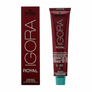 Tinta Permanente Igora Royal Schwarzkopf 8-65 (60 ml)