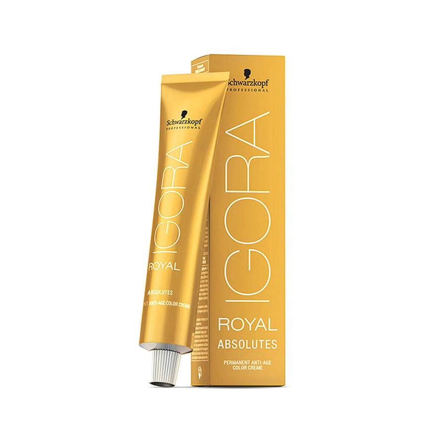 Permanent Anti-Ageing Dye Igora Royal Absolutes Schwarzkopf Igora Royal 8-60 (60 ml)