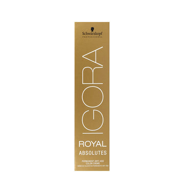 Tinta Permanente Antienvelhecimento Igora Royal Absolutes Schwarzkopf 7-140 (60 ml)