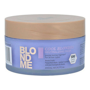 Máscara Capilar Blondme Cool Blondes Schwarzkopf (200 ml)