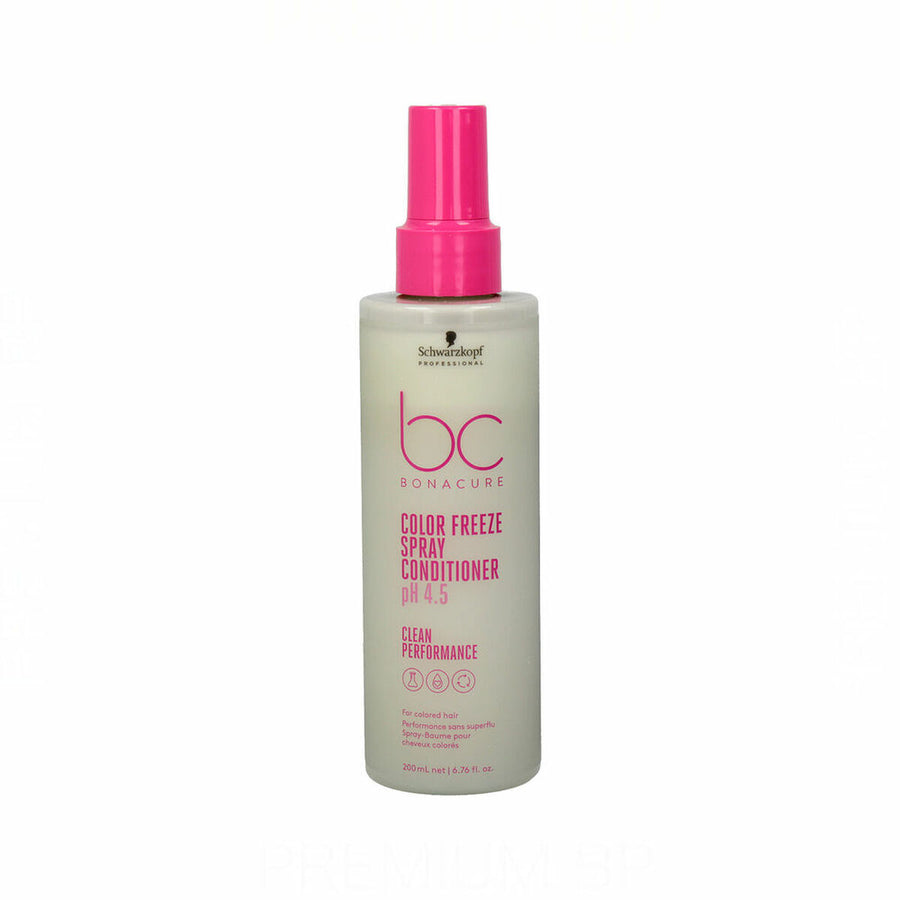 Amaciador para Cabelos Tingidos Schwarzkopf Bonacure Color Freeze Spray (200 ml) pH 4.5