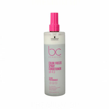 Amaciador para Cabelos Tingidos Schwarzkopf Bonacure Color Freeze Spray (400 ml) pH 4.5