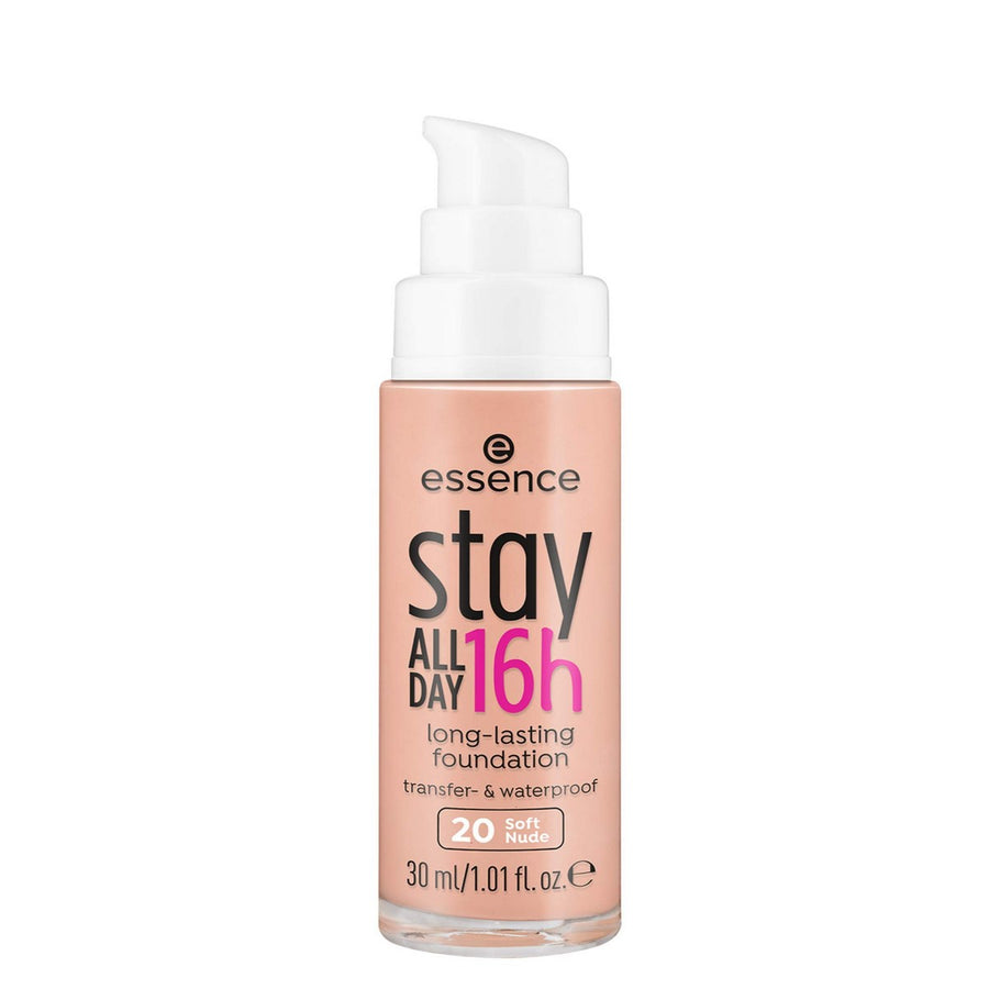 Base de Maquilhagem Cremosa Essence Stay All Day 16H 20-soft nude (30 ml)