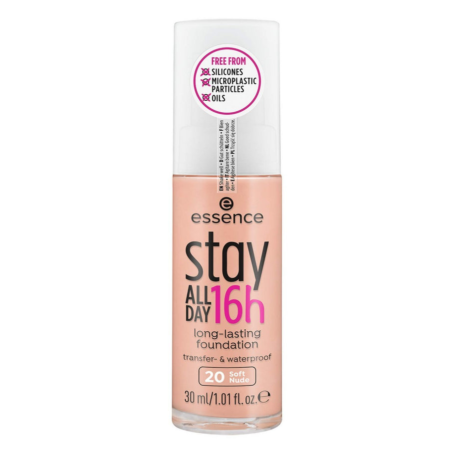 Base de Maquilhagem Cremosa Essence Stay All Day 16H 20-soft nude (30 ml)