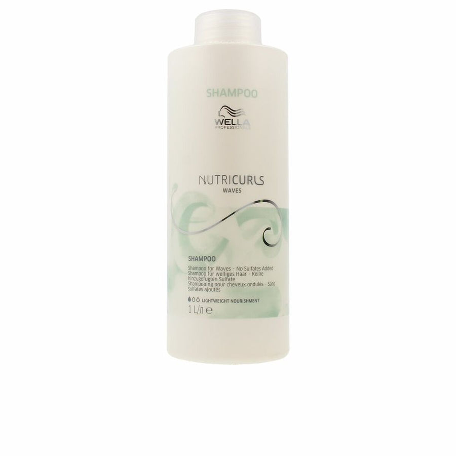 Champô para Cabelo Encaracolado Wella Nutricurls Ondas definidas (1000 ml)