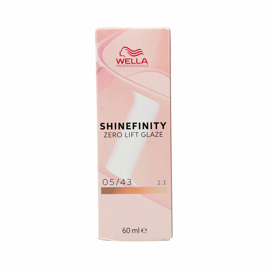 Coloração Permanente Wella Shinefinity color Nº 05/43 60 ml (60 ml)