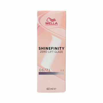 Permanent Colour Wella Shinefinity Nº 06/71 (60 ml)