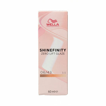 Coloração Permanente Wella Shinefinity Nº 06/43 (60 ml)