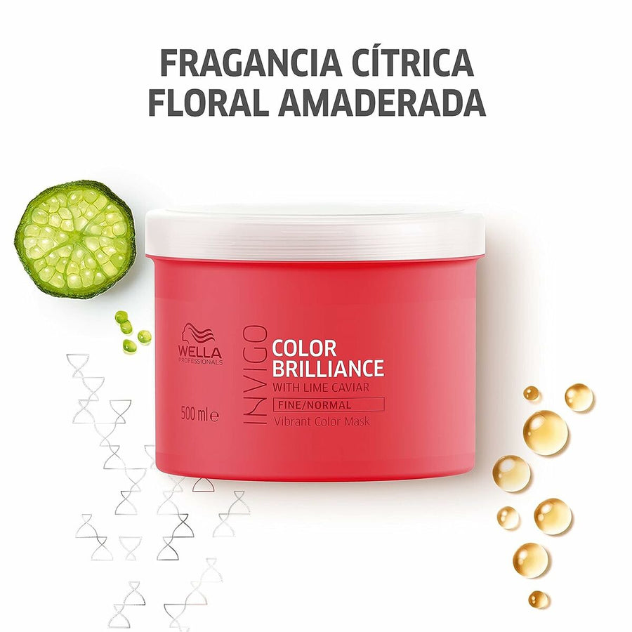 Hair Mask Wella Invigo Color Brilliance 500 ml