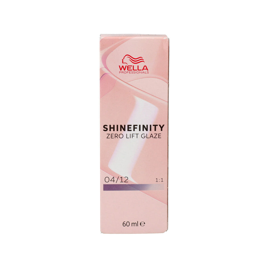 Permanent Dye Wella Shinefinity Color Nº 04/12 60 ml