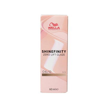 Permanent Dye Wella Shinefinity Nº 06/0 60 ml