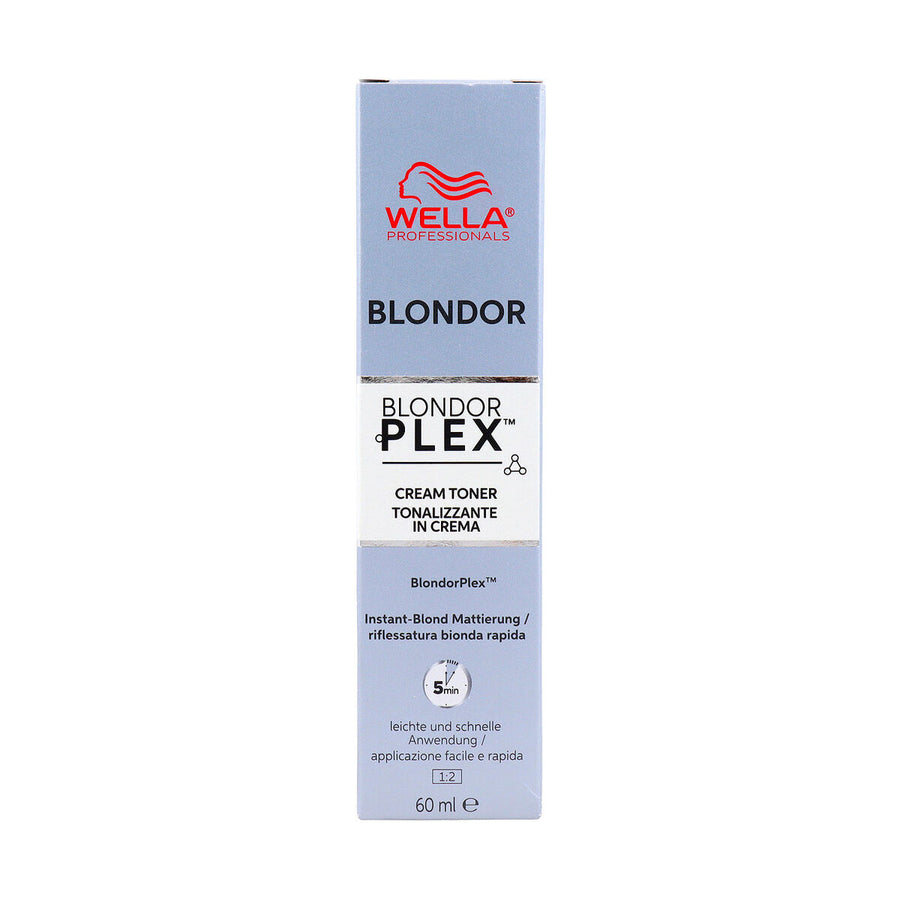 Permanent Dye Wella Blondor Plex 60 ml Nº 81