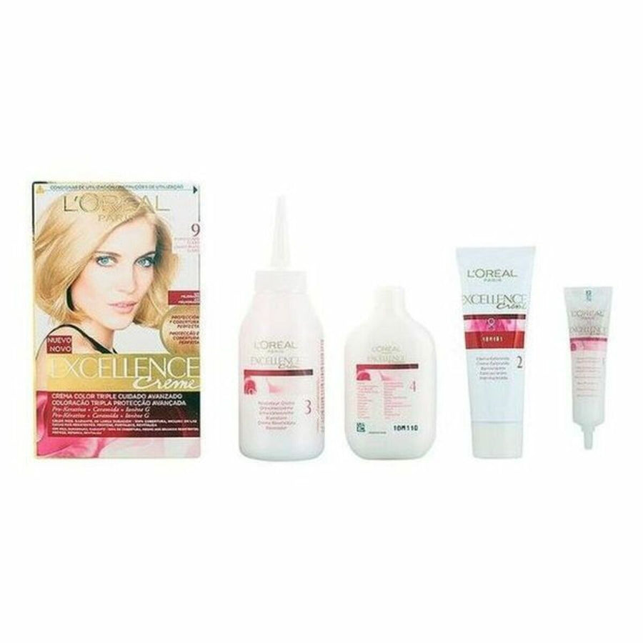 Permanent Dye Excellence L'Oreal Make Up Light blonde