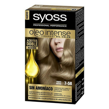 Tinta Permanente Olio Intense Syoss 2386328 (5 Unidades)