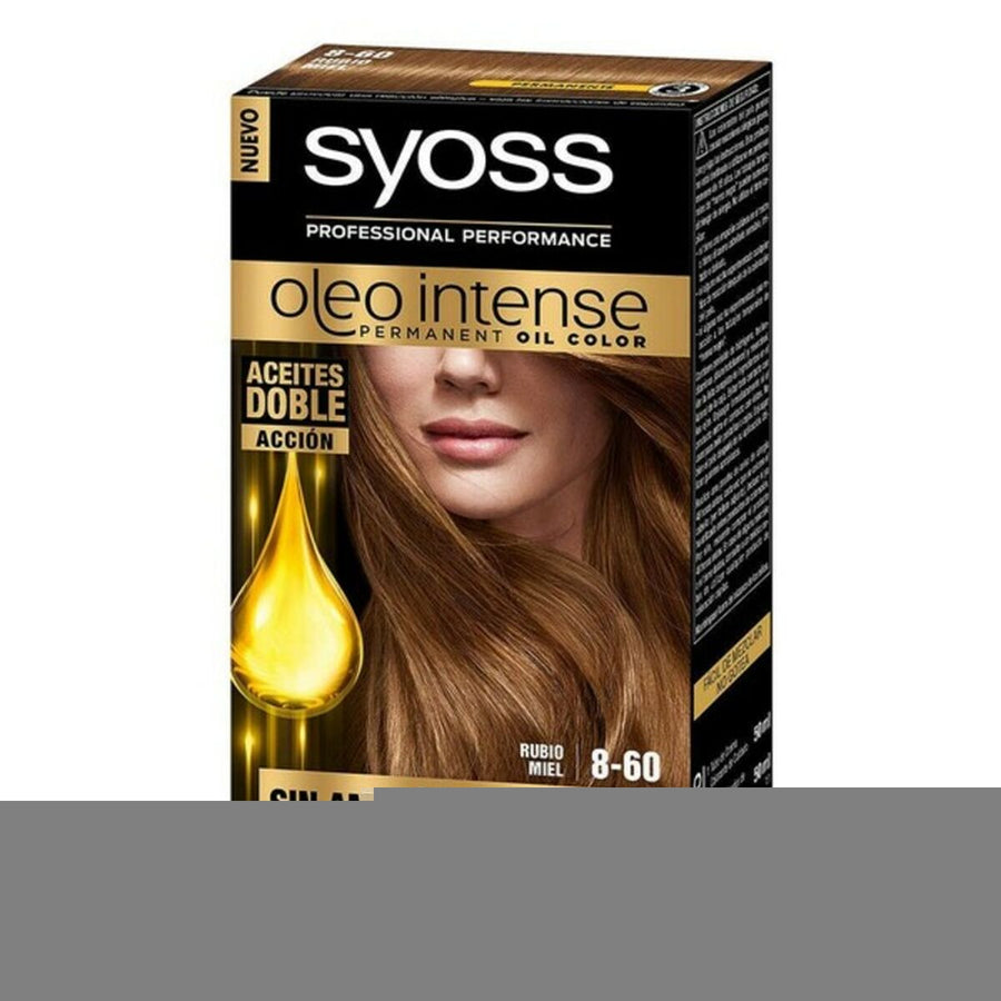 Permanent Dye Olio Intense Syoss N 8,60 Honey Blonde