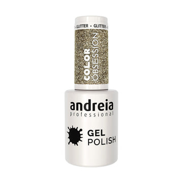 Verniz de unhas Andreia Gel Polish 10,5 ml Dourado