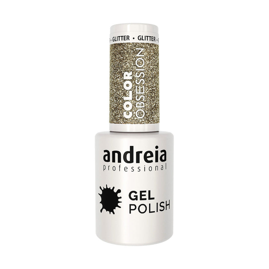 Nail polish Andreia Gel Polish 10,5 ml Golden