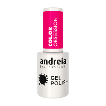 Verniz de unhas Andreia Gel Polish 10,5 ml Rosa-escuro