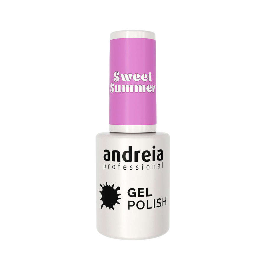 Verniz de unhas Andreia Gel Polish 10,5 ml Rosa/Amora