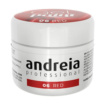 Nail gel Andreia Gel Paint 4 ml Red Nº 06