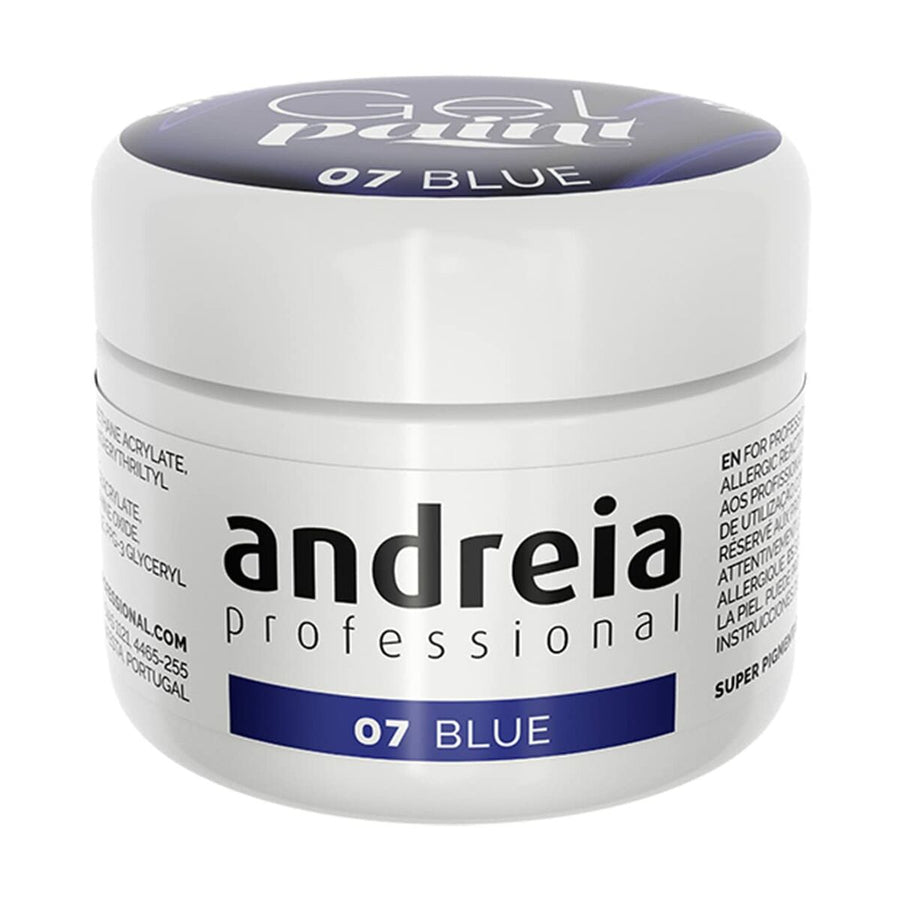 Gel para unhas Andreia Gel Paint 4 ml Azul Nº 07