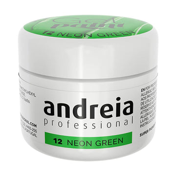 Nail gel Andreia Gel Paint 4 ml Green Neon