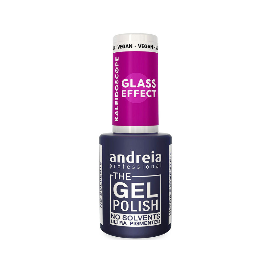 Nail polish Andreia Glass Effect Purple 10,5 ml