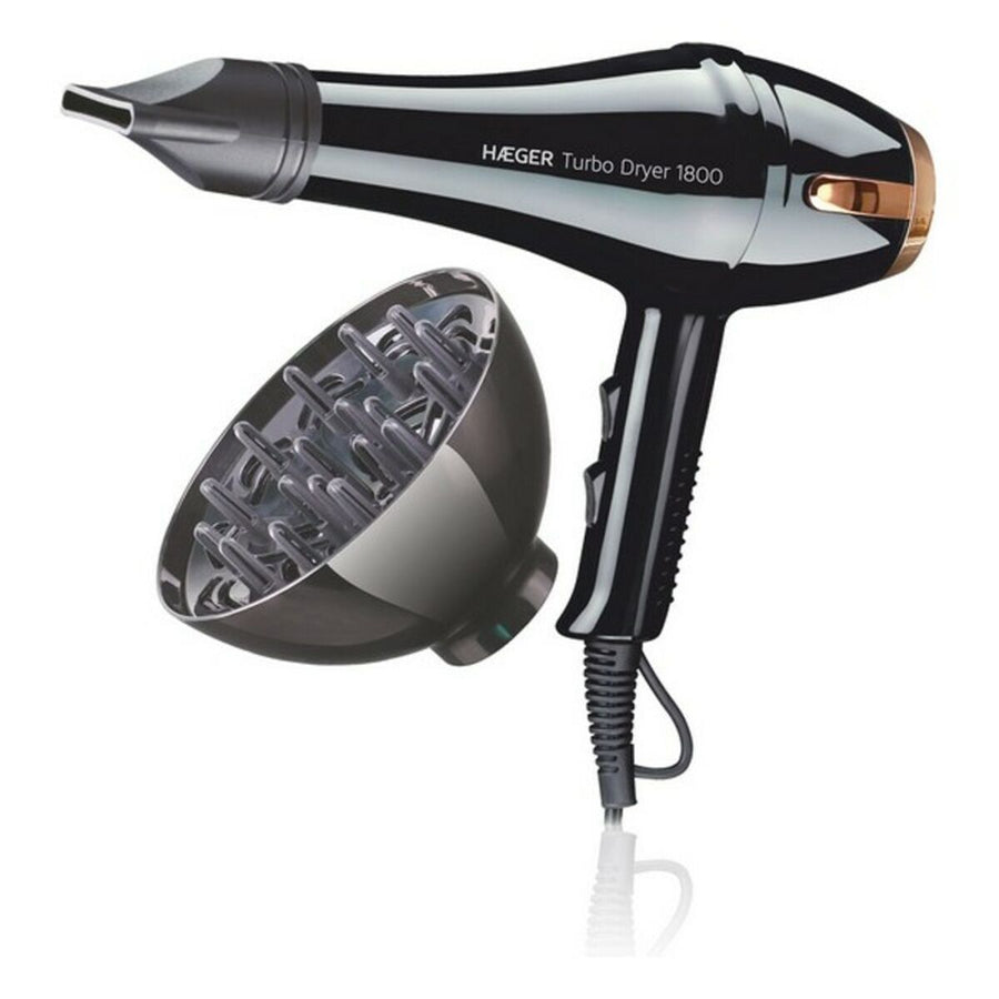 Hairdryer Haeger HD-180.013A 1800 W Black