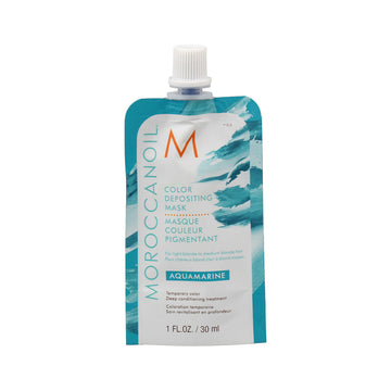 Máscara Capilar Moroccanoil Depositing Aqua marine  30 ml