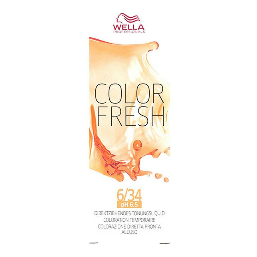 Tinta Semipermanente Color Fresh Wella 8005610572376 6/34 (75 ml)