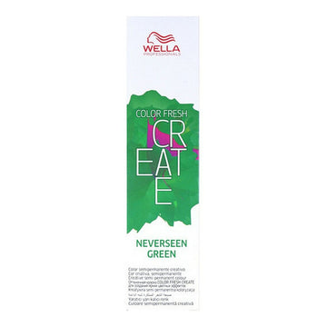 Semi-Permanent Tint Color Fresh Create Neverseen Wella Green (60 ml)