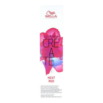 Semi-Permanent Tint Color Fresh Create Next Wella Red (60 ml)