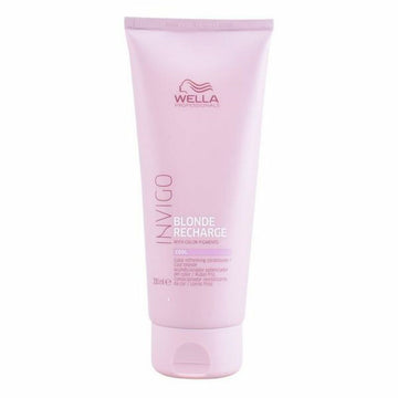 Amaciador para Cabelos Tingidos Invigo Blonde Recharge Wella (200 ml)