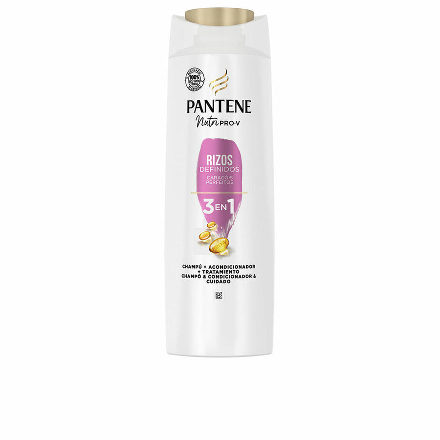 Champô Pantene 3en1 600 ml Cabelo encaracolado