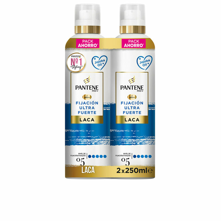 Laca Fixadora Pantene   2 x 250 ml Extraforte 250 ml