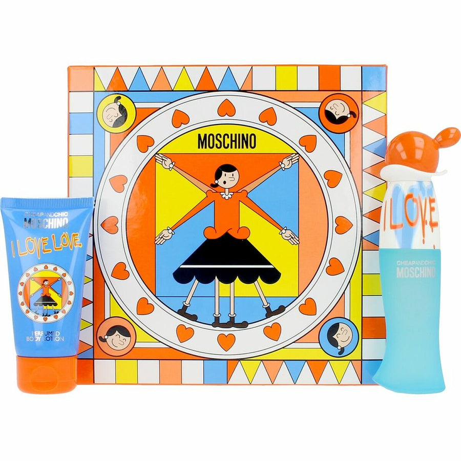 Conjunto de Perfume Mulher Moschino Cheap and Chic I Love Love 2 Peças