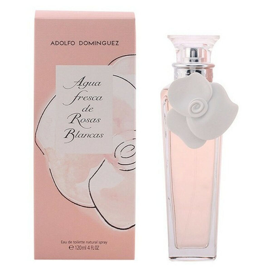 Perfume Mulher Agua Fresca Rosas Blancas Adolfo Dominguez EDT (120 ml)