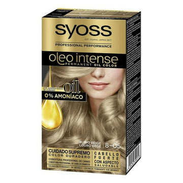 Tinta Permanente Olio Intense Syoss Olio Intense