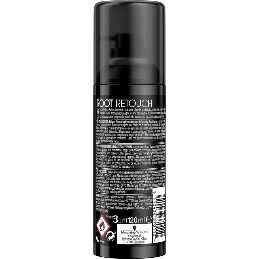 Spray Temporal Corretor de Raízes Schwarzkopf rojo cashmere (120 ml)