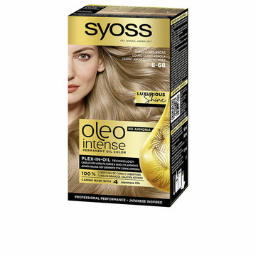 Dye No Ammonia Syoss Oleo Intense Light Blonde Nº 8-68 (5 Units)