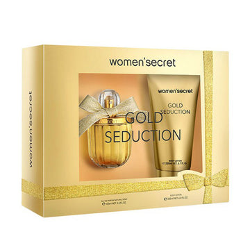 Women's Perfume Set Gold Seduction Women'Secret (2 pcs)