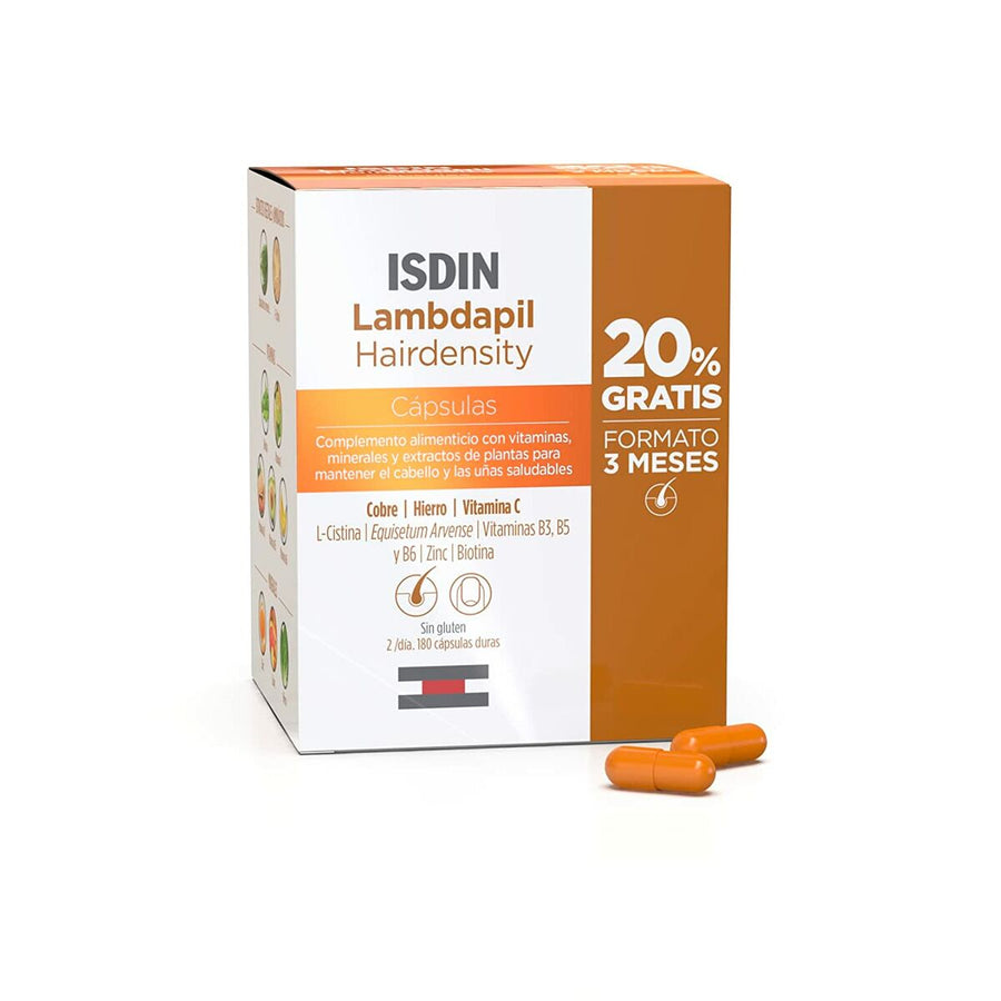 Complemento Alimentar Anti-queda para o Cabelo Isdin Lambdapil 180 Unidades