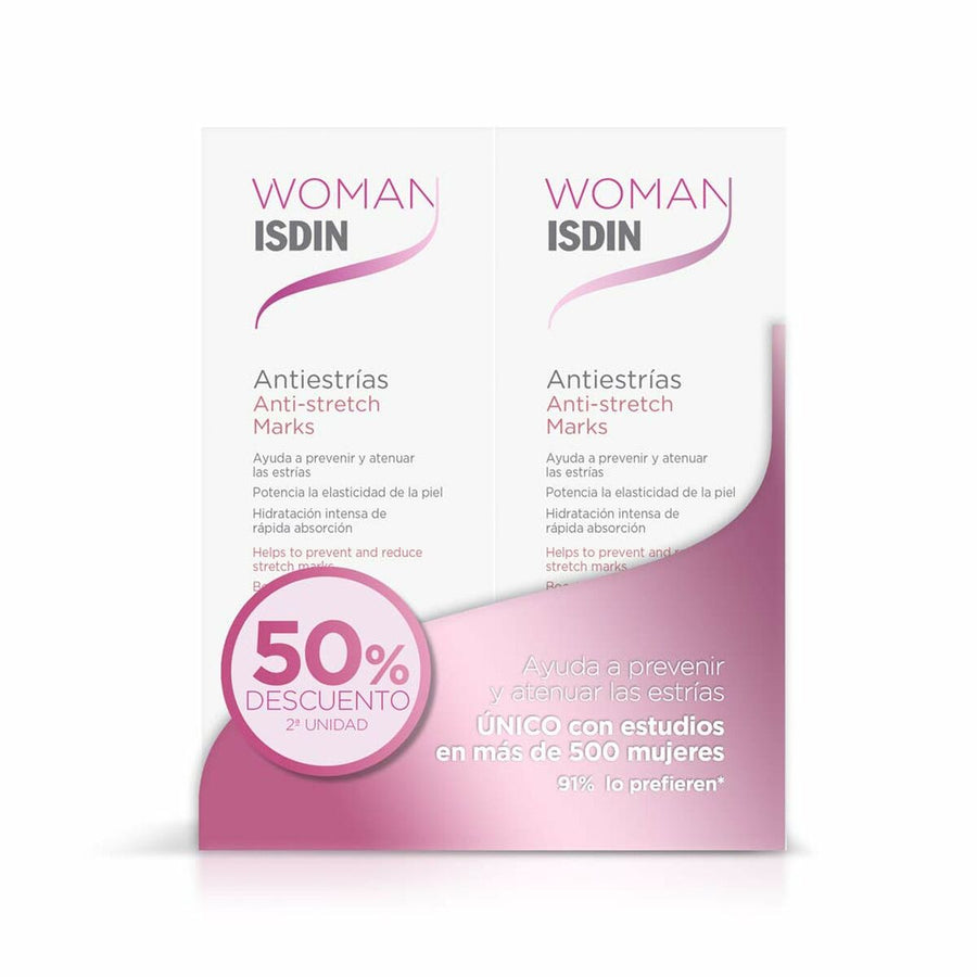 Creme Corporal Antiestrias Isdin Woman 2 x 250 ml 250 ml